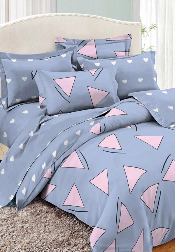 

Постельное белье Евро Cleo Home, Pure Cotton, Серый