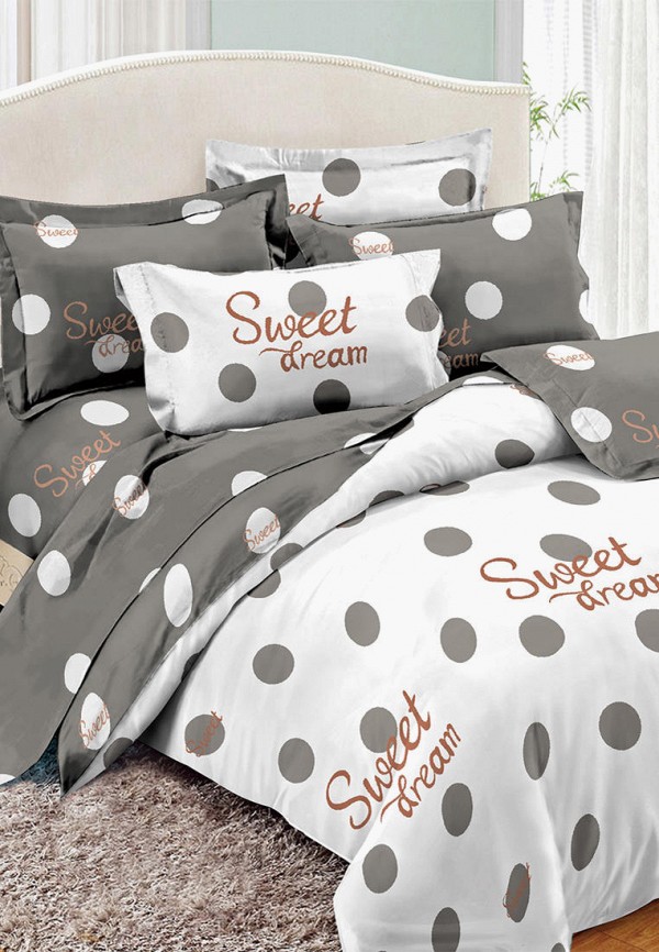 

Постельное белье Евро Cleo Home, Pure Cotton, Белый