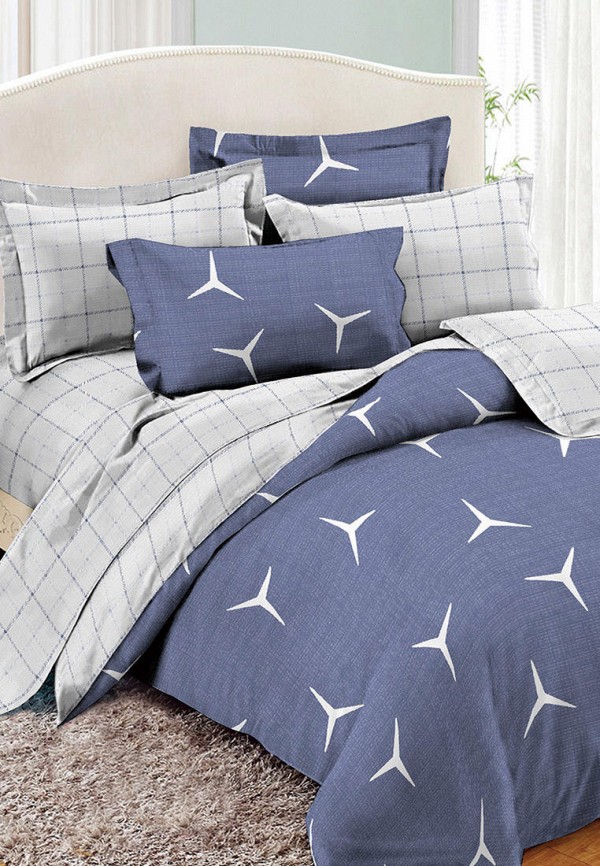 

Постельное белье Евро Cleo Home, Pure Cotton, Фиолетовый