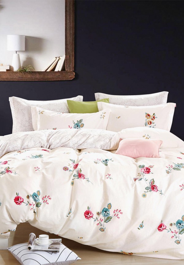 

Постельное белье 1,5-спальное Cleo Home, Satin Luxe, Белый