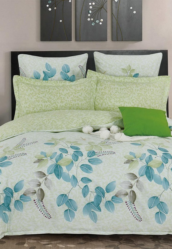 

Постельное белье 2-спальное Cleo Home, Зеленый, Satin Luxe