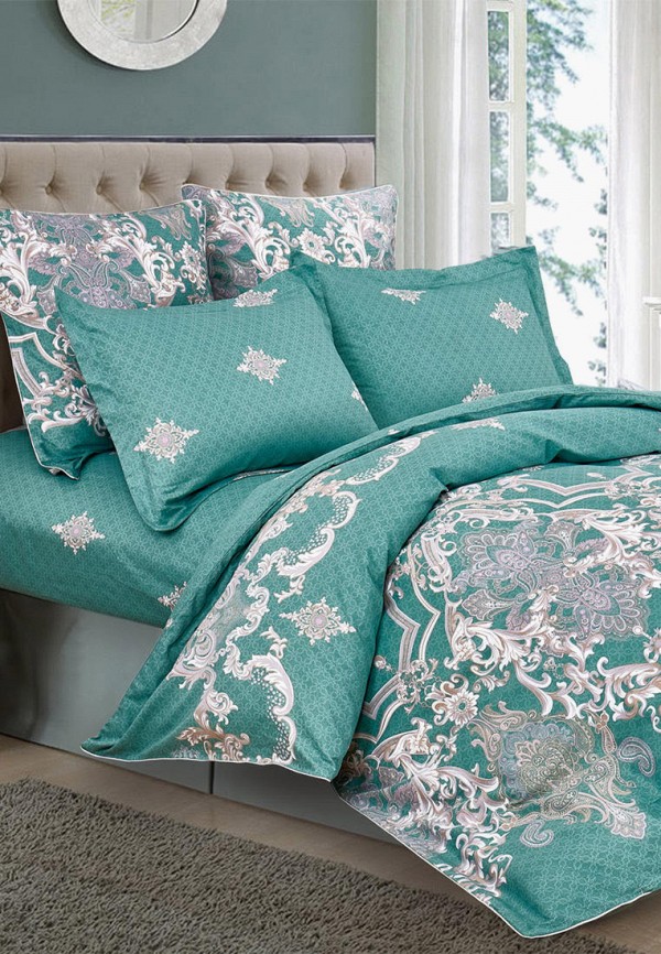 

Постельное белье 2-спальное Cleo Home, Зеленый, Satin Luxe