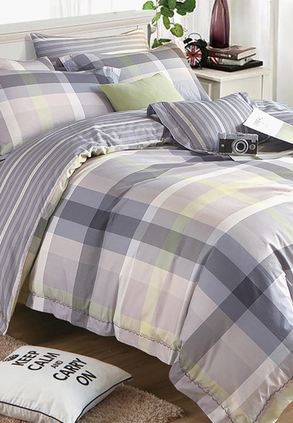 

Постельное белье 2-спальное Cleo Home, Satin Luxe, Разноцветный