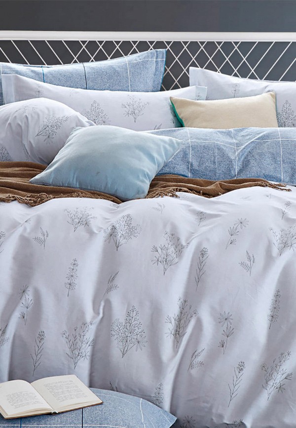 

Постельное белье Евро Cleo Home, Satin Luxe, Серый