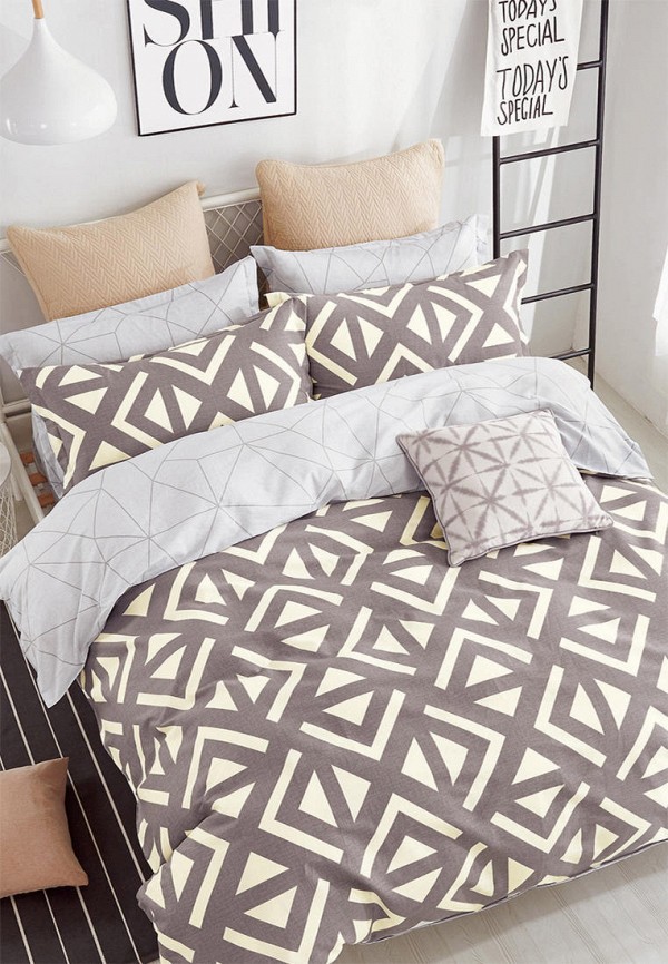 

Постельное белье Евро Cleo Home, Satin Luxe, Бежевый