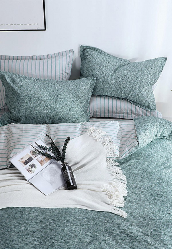 

Постельное белье Семейное Cleo Home, Satin Luxe, Серый