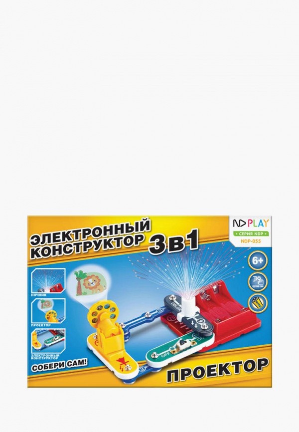 

Конструктор ND Play, Разноцветный, Электронный Проектор