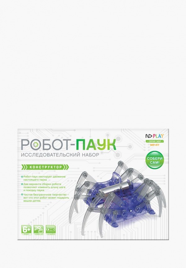 

Конструктор ND Play, Фиолетовый, Робот-паук