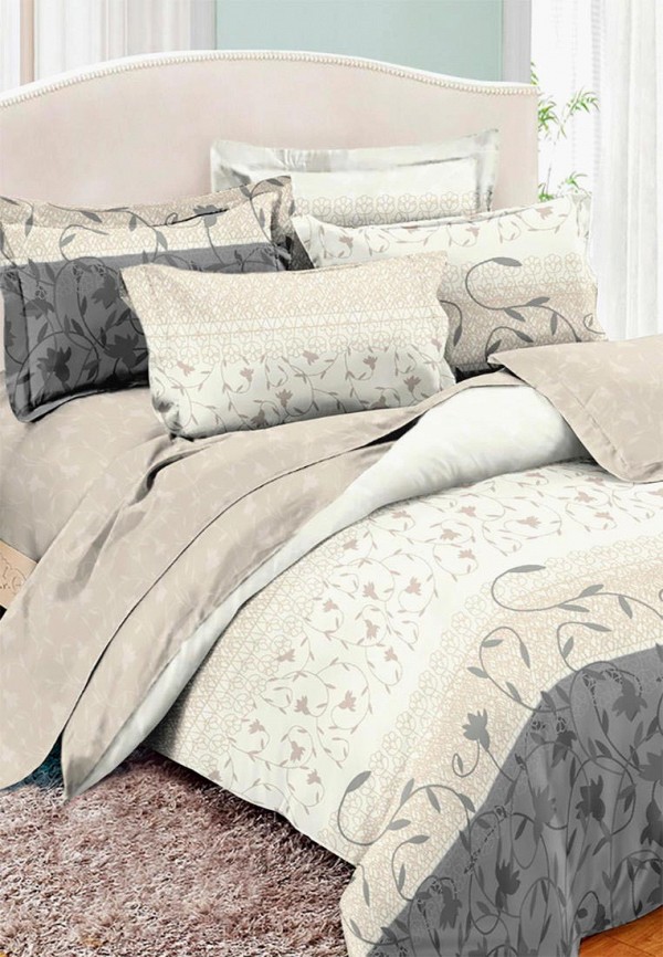 

Постельное белье Евро Cleo Home, Pure Cotton, Зеленый
