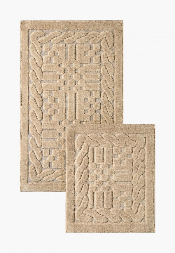 

Комплект ковриков Arya home collection, Бежевый, 60x100, 50x60 см