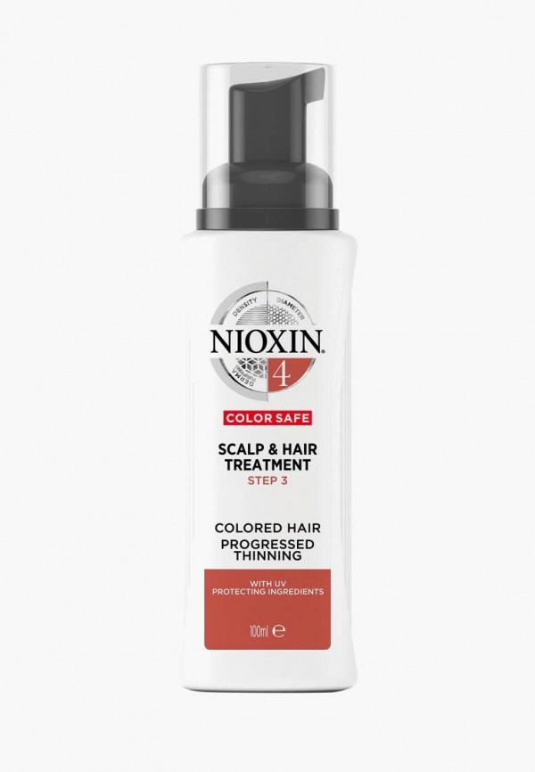 

Маска для волос Nioxin, Прозрачный, No.4 Scalp & Hair Treatment Step 3, 100 мл