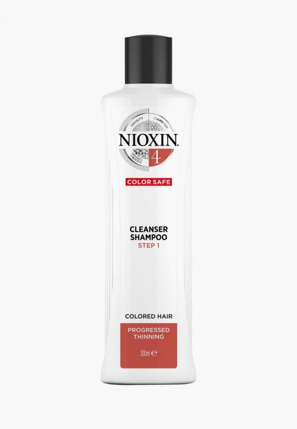 

Шампунь Nioxin, Прозрачный, No.4 Cleanser Shampoo Step 1, 300 мл