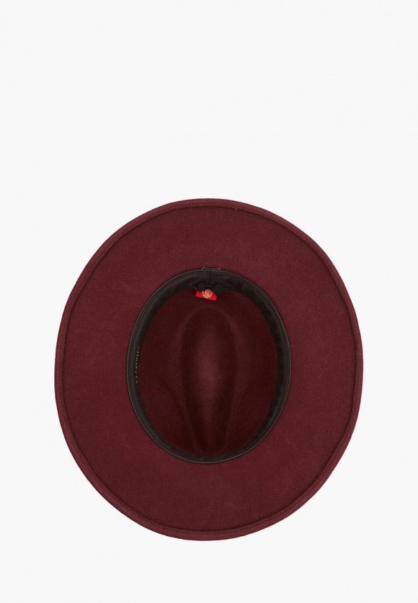 Шляпа Christys цвет бордовый  Фото 4