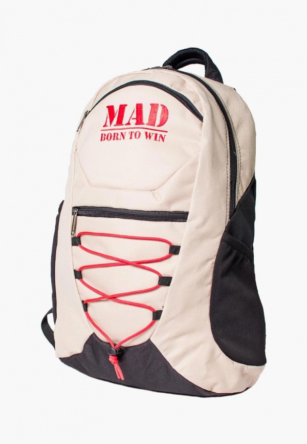 

Рюкзак Mad | born to win, Бежевый, Active
