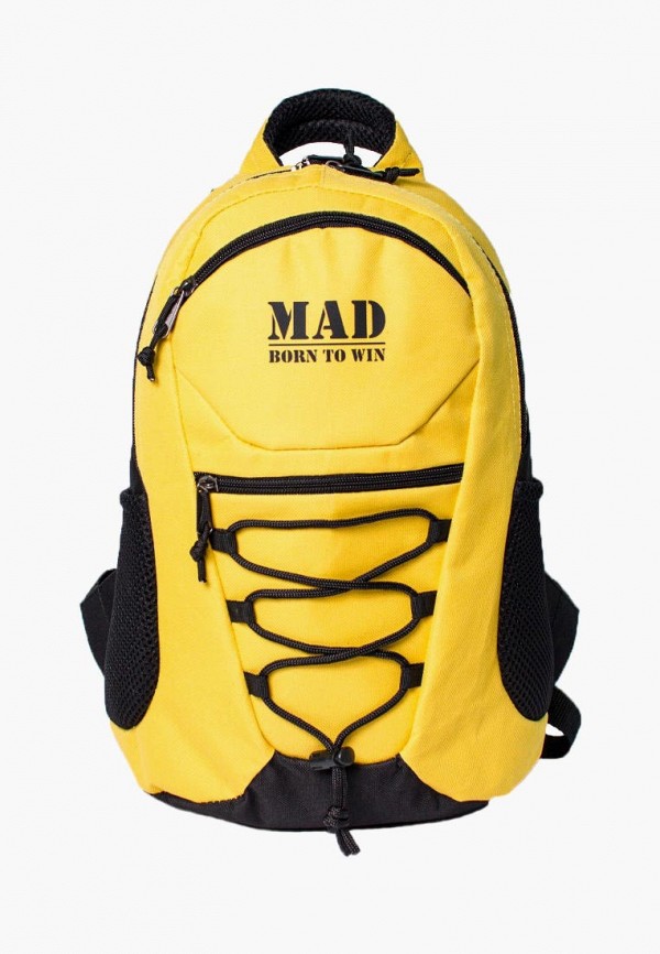 

Рюкзак Mad | born to win, Желтый, Active Tinager