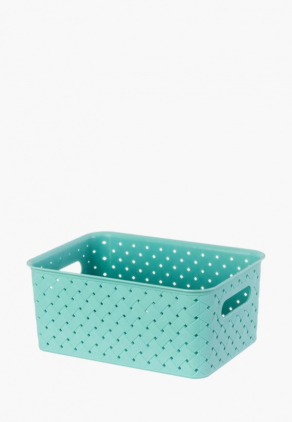 

Корзина El Casa, Бирюзовый, Береста