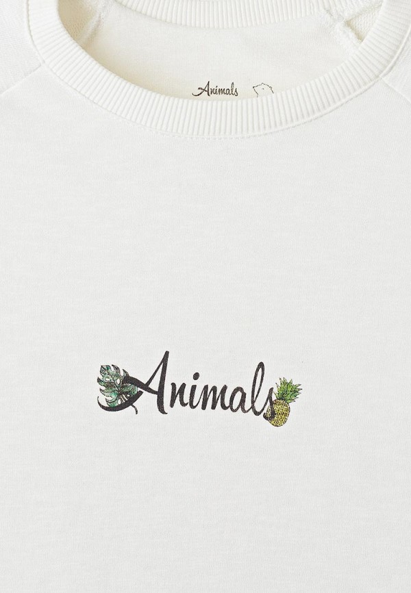 

Свитшот Animals, Белый