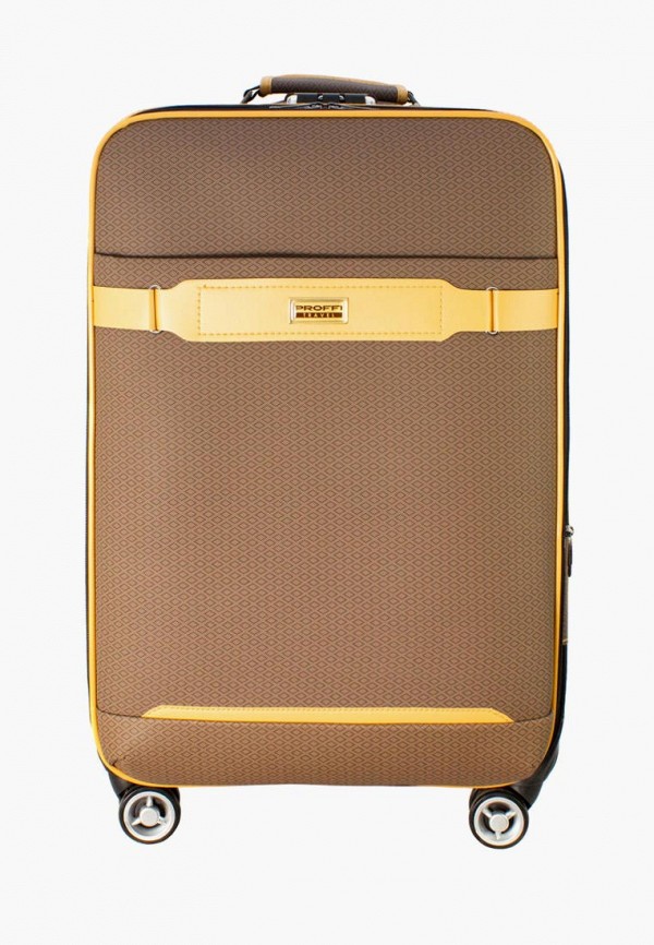 

Чемодан Proffi travel, Коричневый, Tour Retro, M