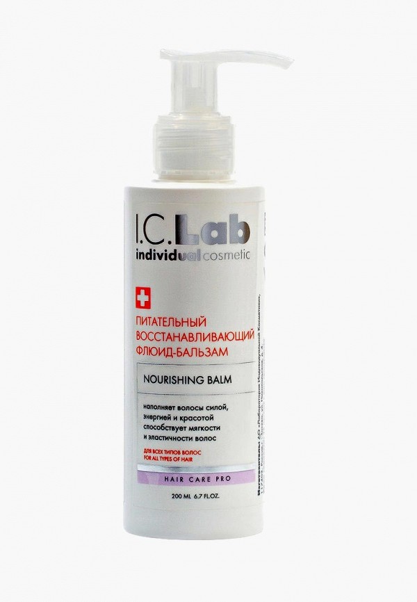 

Бальзам для волос I.C. Lab, Белый, питательный, восстанавливающий, 200 мл