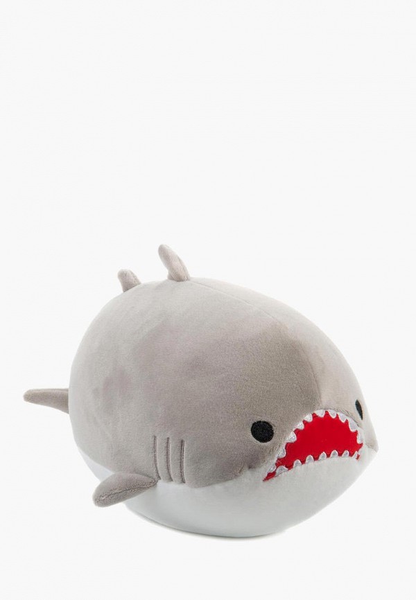 

Подушка декоративная Zakka, Серый, Screaming shark