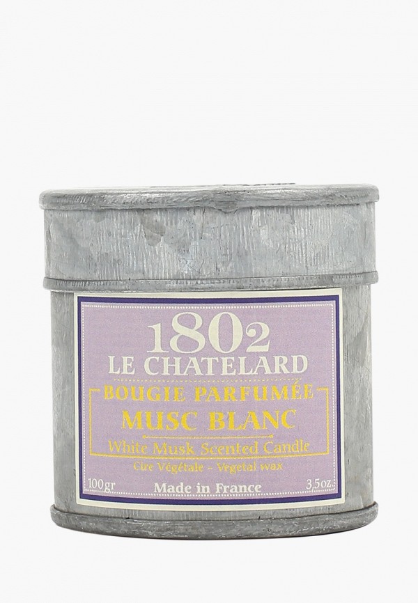 

Свеча ароматическая Le Chatelard 1802, Белый, Белый мускус