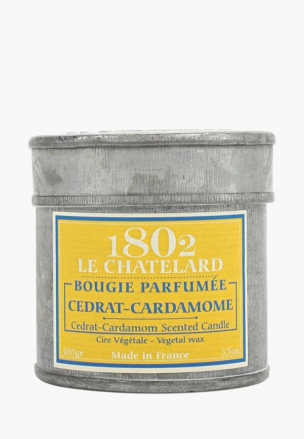 

Свеча ароматическая Le Chatelard 1802, Белый, Лимон - Кардамон