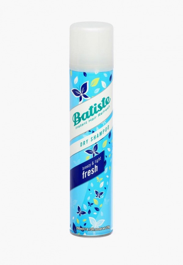 

Сухой шампунь Batiste, Прозрачный, Fresh, 200 мл