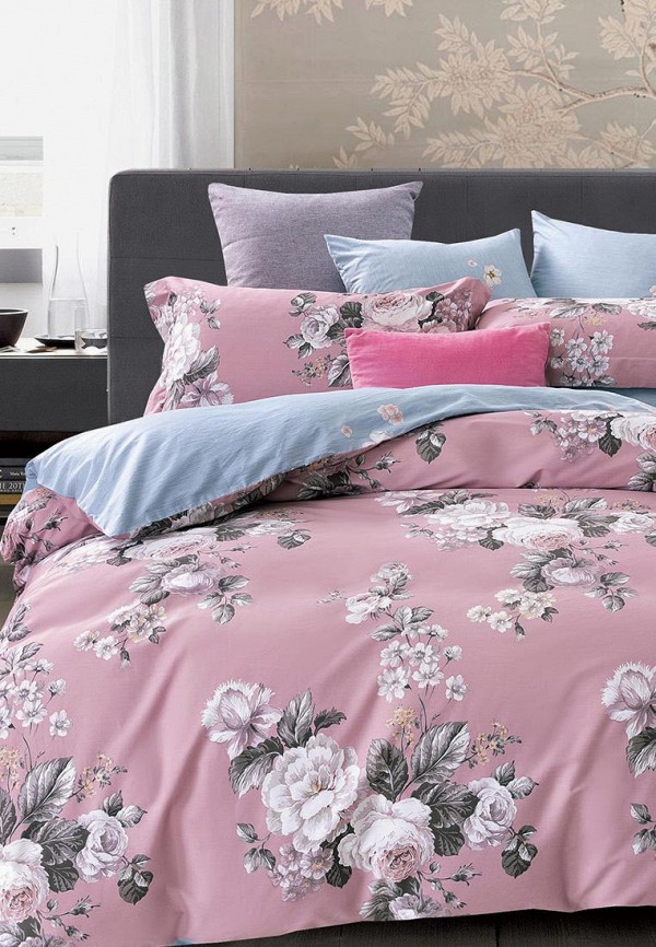 

Постельное белье Семейное Bellehome, Розовый, Сладкая роза