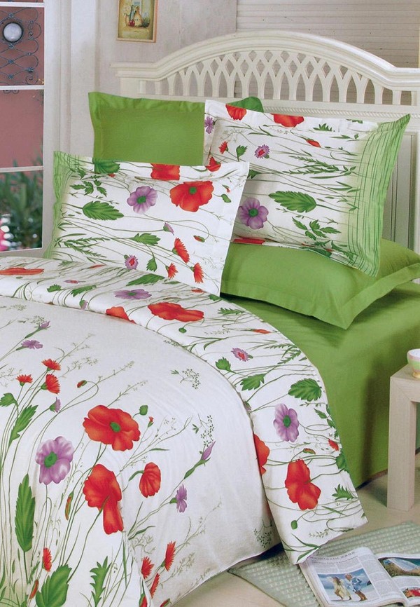 

Постельное белье 1,5-спальное СайлиД, Зеленый