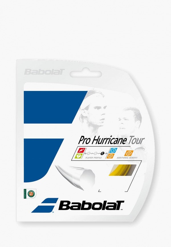 

Струны теннисные Babolat, Желтый, PRO HURRICANE TOUR 12M
