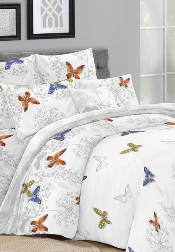 

Постельное белье 1,5-спальное Cleo Home, Белый