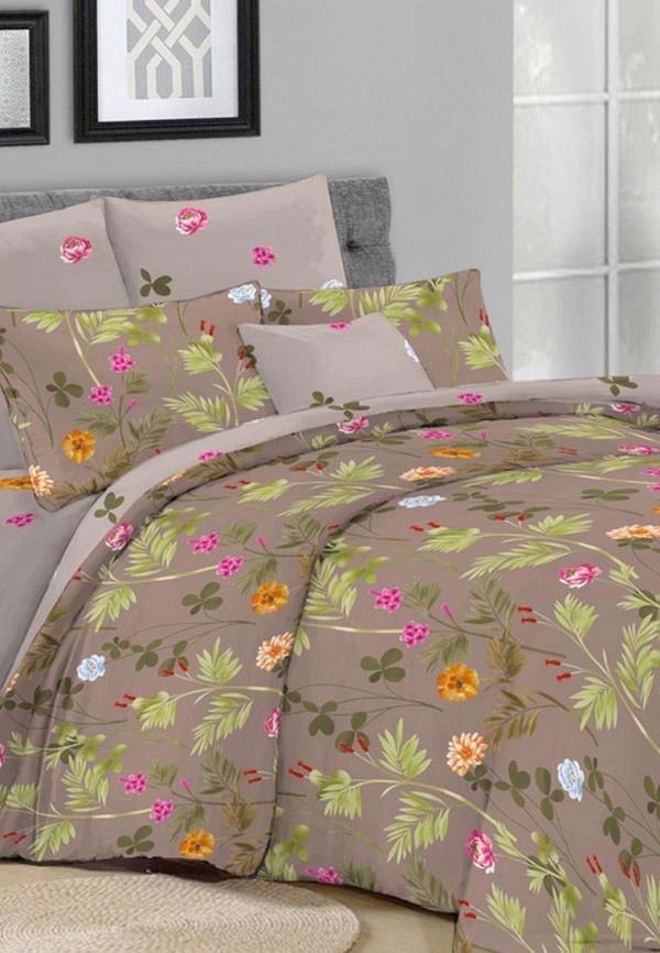 

Постельное белье Евро Cleo Home, Коричневый
