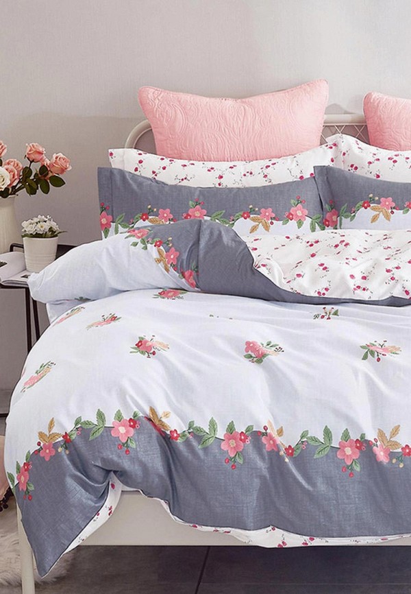 

Постельное белье Евро Cleo Home, Белый