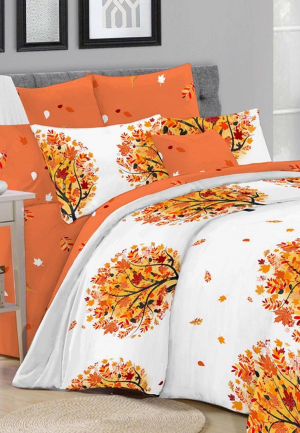 

Постельное белье Евро Cleo Home, Оранжевый