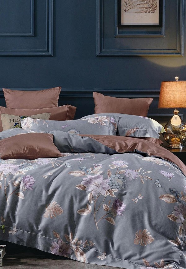 

Постельное белье Семейное Bellehome, Серый, Марсо