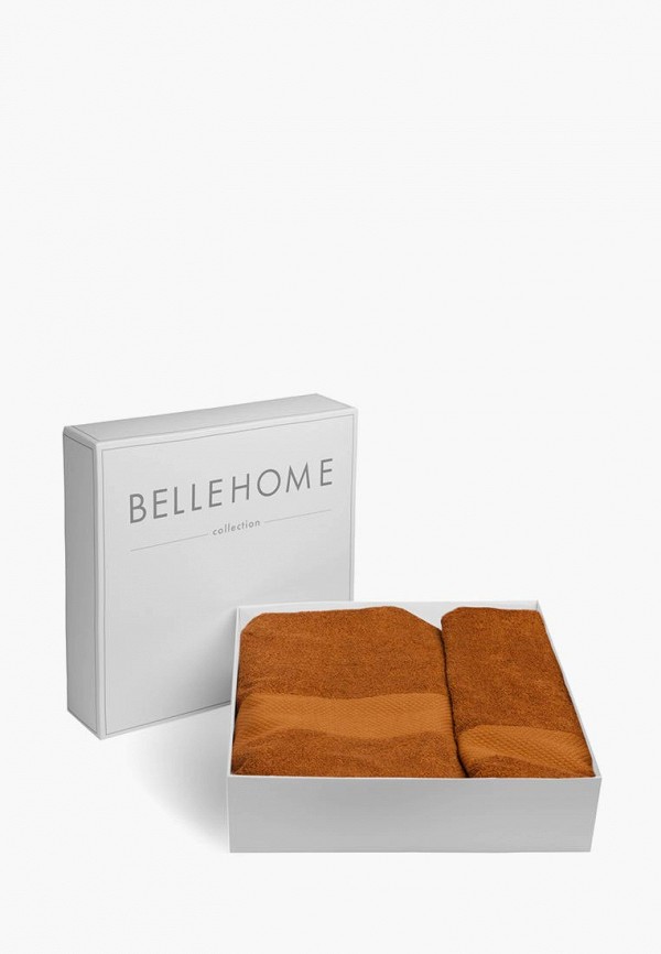 

Набор полотенец Bellehome, Коричневый, Карамель