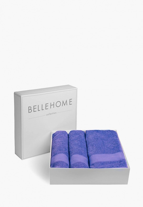 

Набор полотенец Bellehome, Фиолетовый, Циния