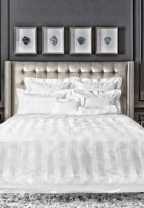 

Постельное белье Евро Bellehome, Белый, Albedo