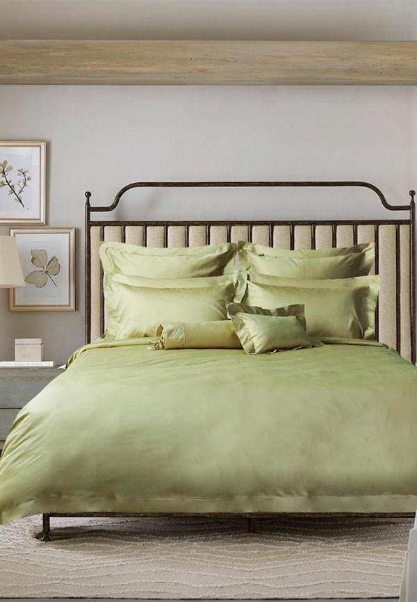 

Постельное белье Евро Bellehome, Хаки, Стефания