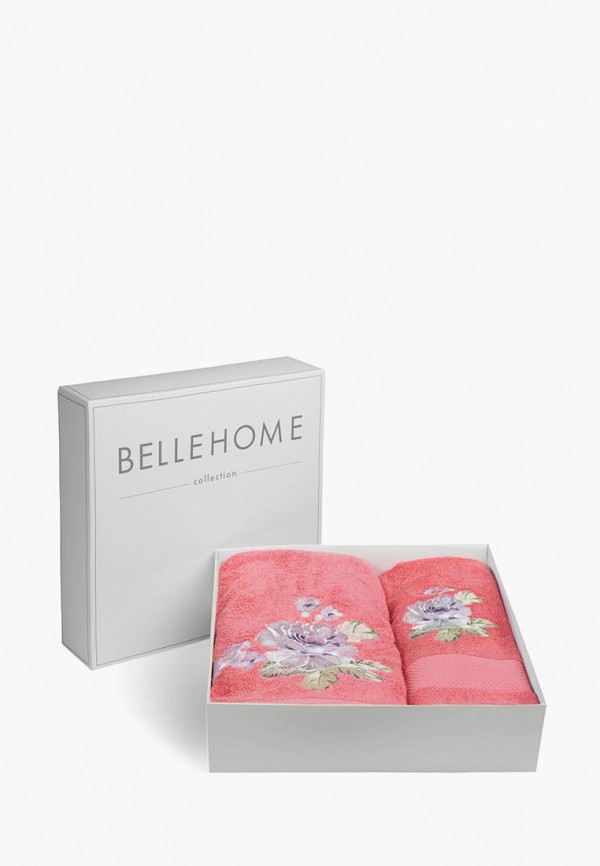 

Набор полотенец Bellehome, Розовый, Кантри