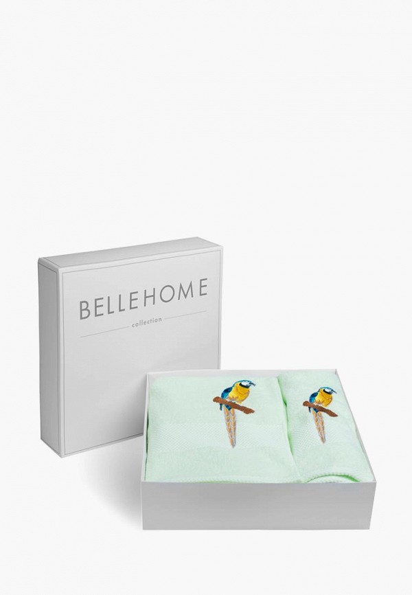 

Набор полотенец Bellehome, Зеленый, Попугай Ара