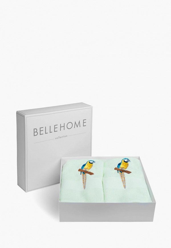 

Набор полотенец Bellehome, Зеленый, Попугай Ара