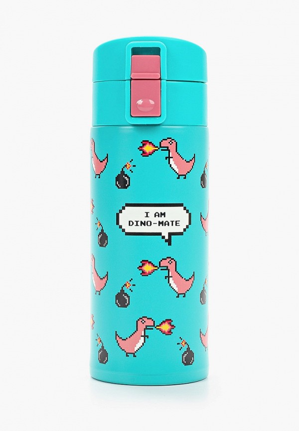 

Термос Zakka, Бирюзовый, I am dino-mate 350 мл