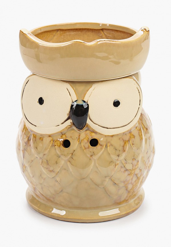 

Светильник настольный Candle Warmers, Бежевый, Сова керамика Round Illumination - Owl