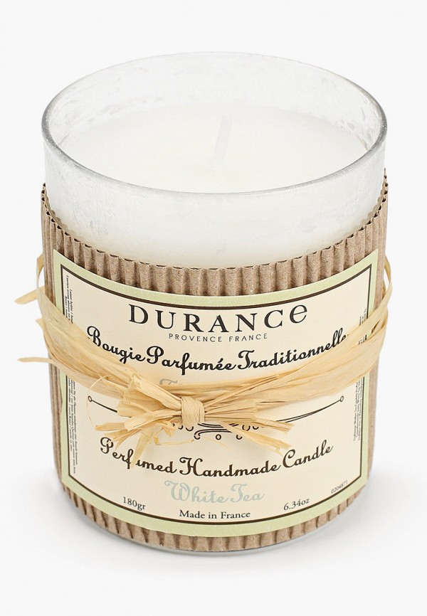 

Свеча ароматическая Durance, Белый, White Tea, 180 гр.