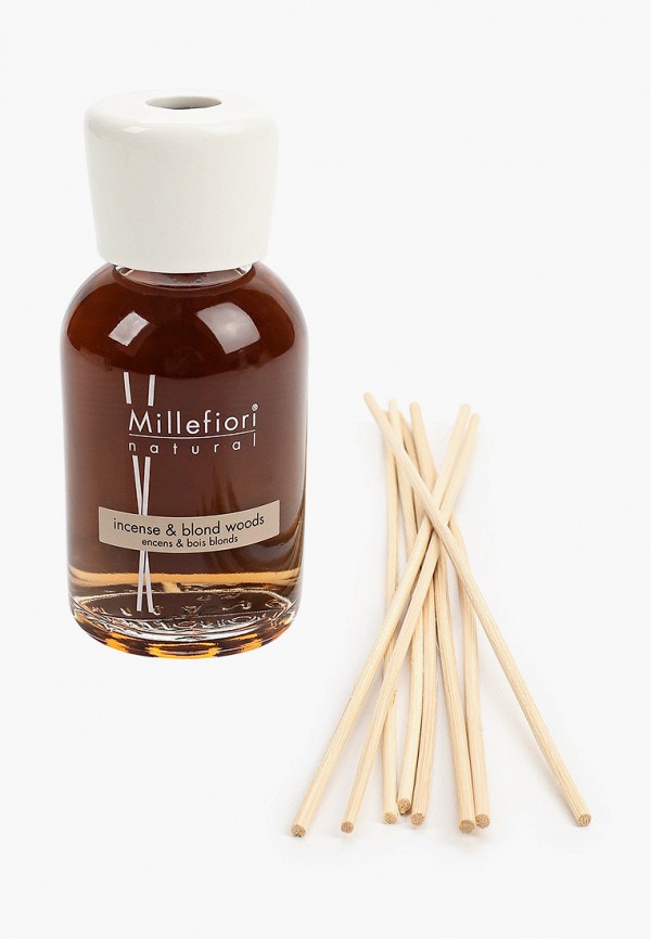 

Аромадиффузор Millefiori Milano, Бежевый, NATURAL 250 мл Благовония и белое дерево /Incense & blond woods