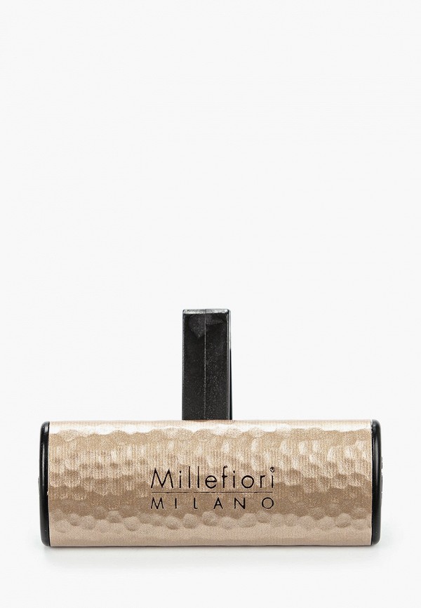 

Аромадиффузор Millefiori Milano, Золотой, ICON "Тени металла" Ладан и Белое дерево CAR AIR FRESHENER ICON "HAMMERED METAL"- INCENSE & BLOND