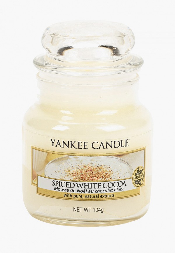 

Свеча ароматическая Yankee Candle, Бежевый, Spiced White Cocoa