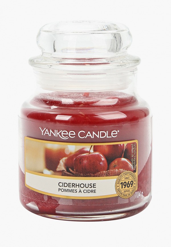 

Свеча ароматическая Yankee Candle, Красный, Яблочный сидр Ciderhouse 104 г / 25-45 часов