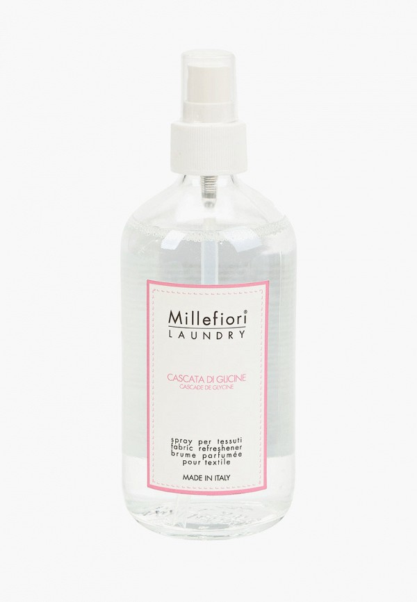 

Духи для текстиля Millefiori Milano, Прозрачный, LAUNDRY Шепот водопада250мл / FABRIC REFRESHENER CASCATA DI GLICINE
